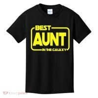 Best Aunt In The Galaxy Kids T-Shirt thumb 0
