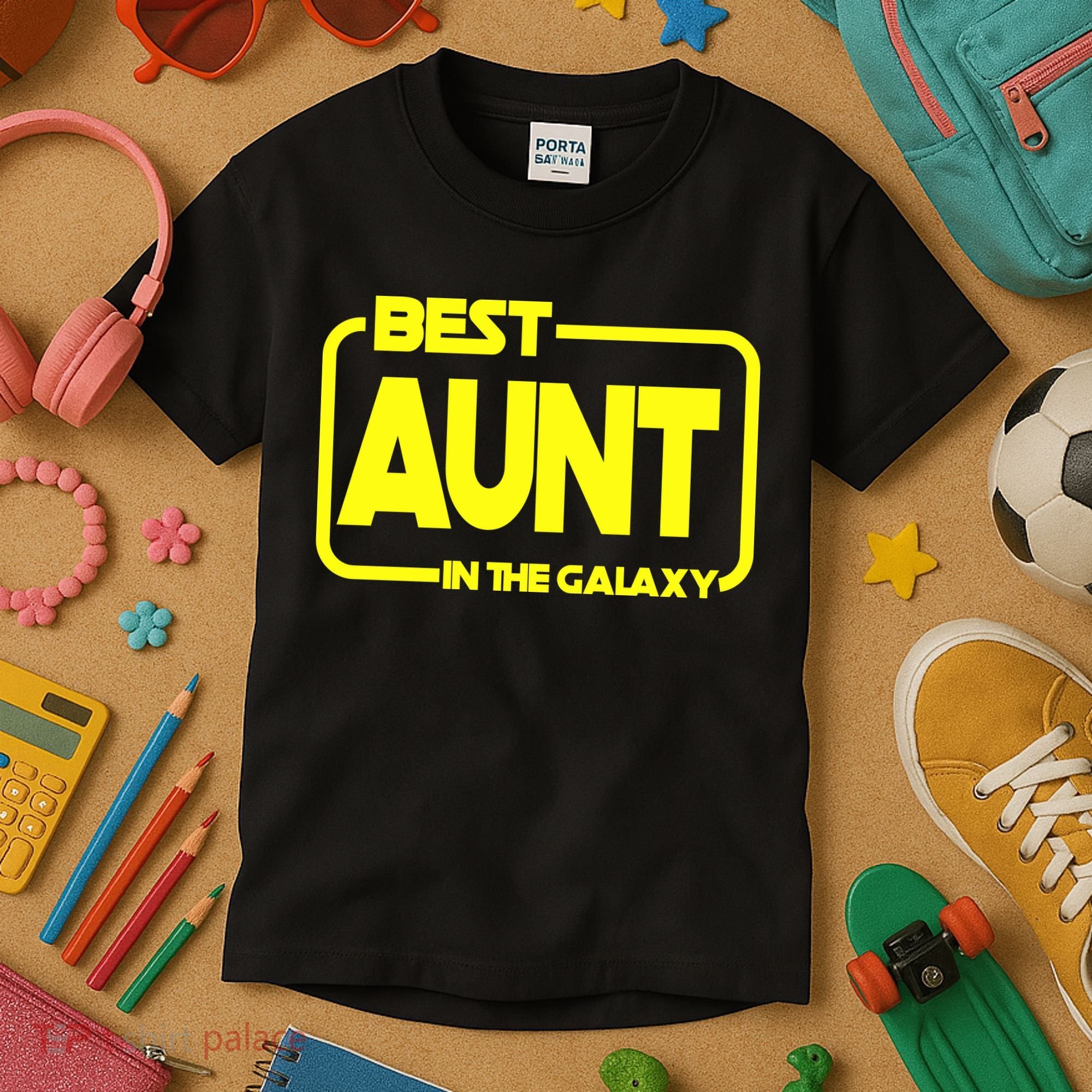 Best Aunt In The Galaxy Kids T-Shirt