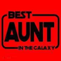 Best Aunt In The Galaxy Santa Hat thumb 1