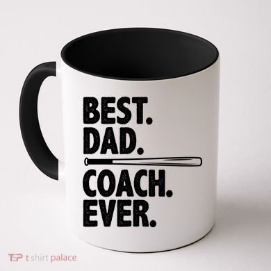 Best Baseball Dad Coach Ever Coffee Mug