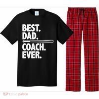 Best Baseball Dad Coach Ever Pajama Set thumb 0