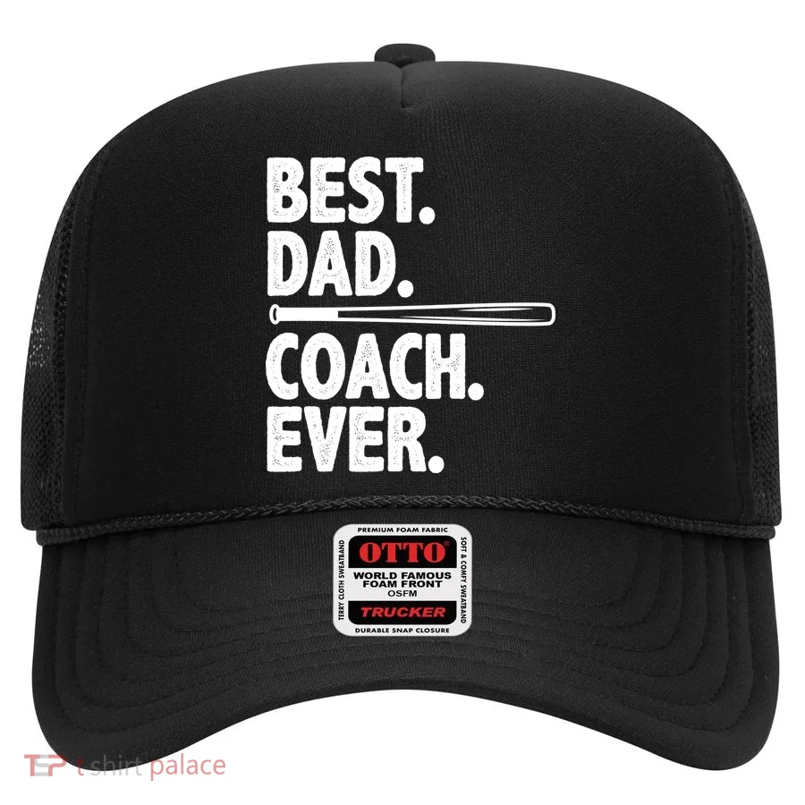 Best Baseball Dad Coach Ever Hat