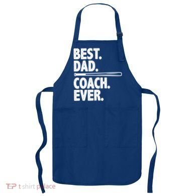 Best Baseball Dad Coach Ever Apron