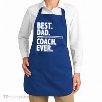 Best Baseball Dad Coach Ever Apron thumb 2