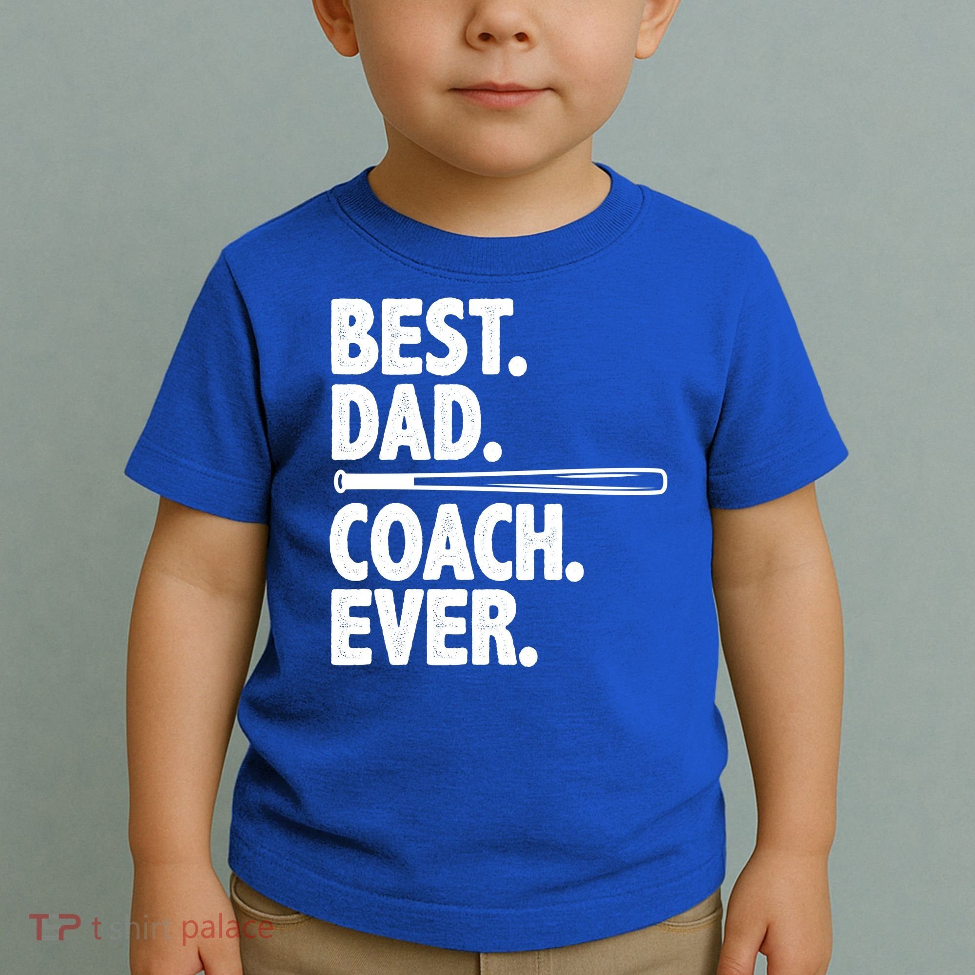 Best Baseball Dad Coach Ever Toddler T-Shirt