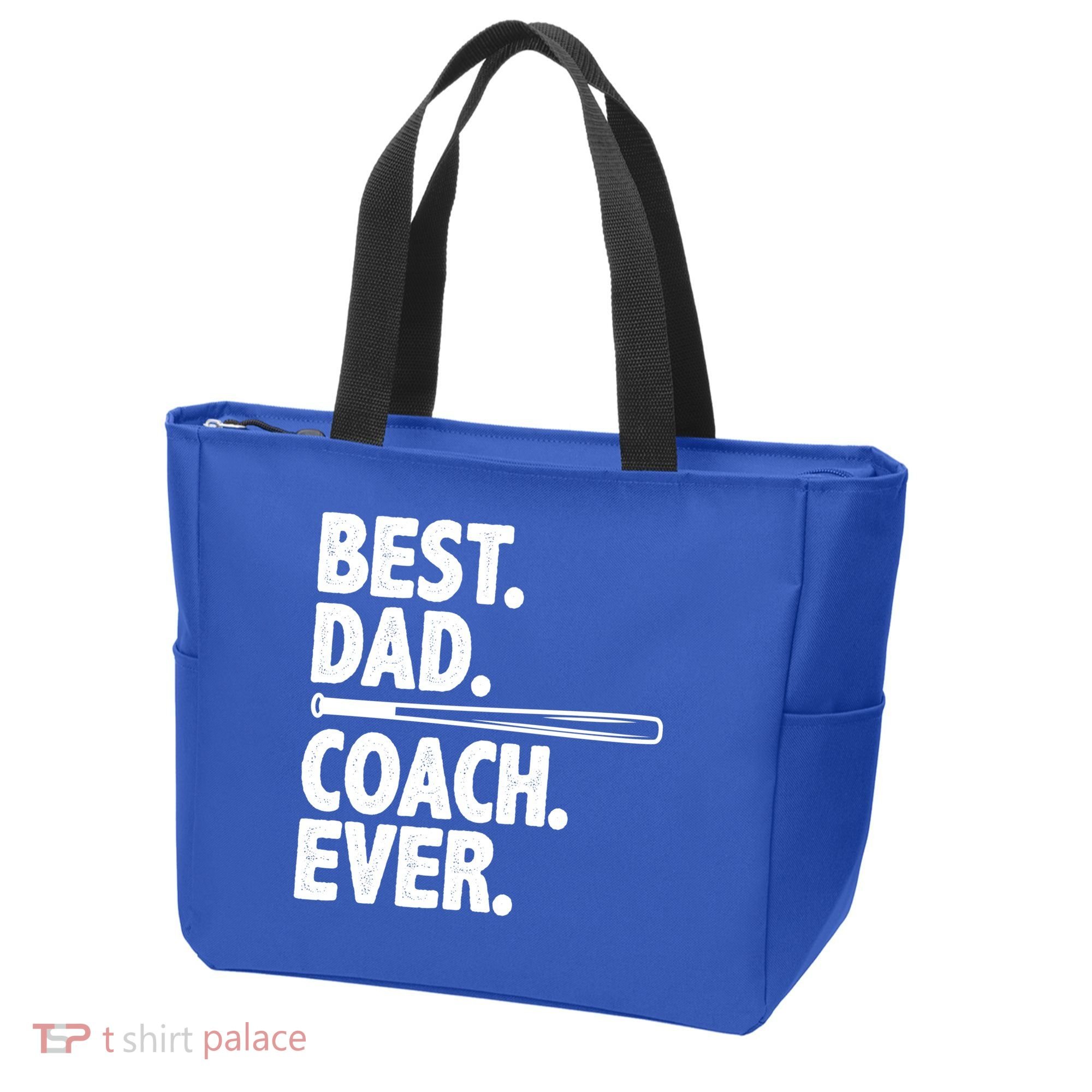 Best Baseball Dad Coach Ever Tote Bag