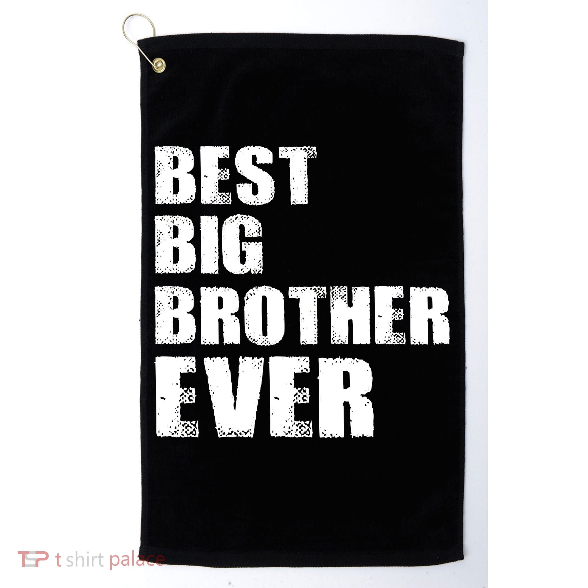 Best Big Brother Ever Golf Towel