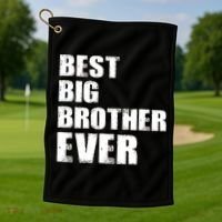 Best Big Brother Ever Golf Towel thumb 1