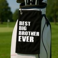 Best Big Brother Ever Golf Towel thumb 2