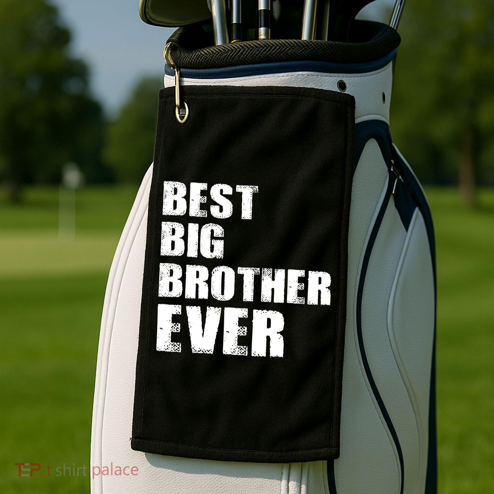 Best Big Brother Ever Golf Towel