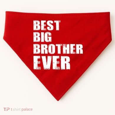 Best Big Brother Ever USA-Made Doggie Bandana