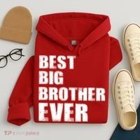 Best Big Brother Ever Hoodie thumb 4