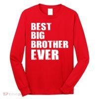 Best Big Brother Ever Long Sleeve Shirt thumb 0