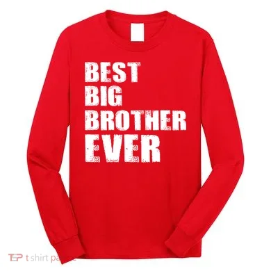 Best Big Brother Ever Long Sleeve Shirt