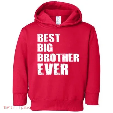 Best Big Brother Ever Toddler Hoodie