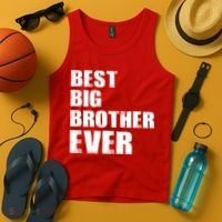 Best Big Brother Ever Tank Top thumb 4
