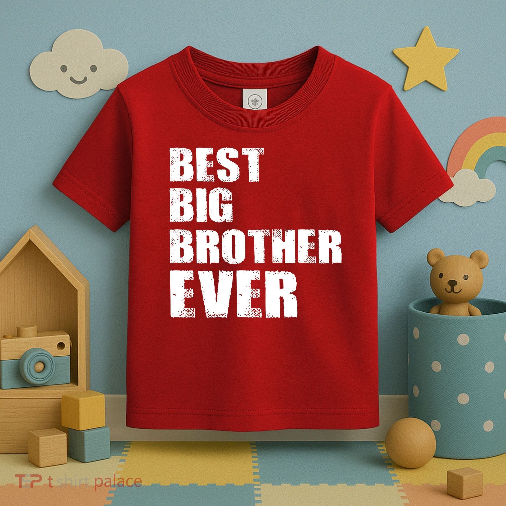 Best Big Brother Ever Toddler T-Shirt