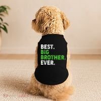Best Big Brother Ever Older Sibling Doggie Tank thumb 2