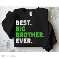 Best Big Brother Ever Older Sibling Sweatshirt thumb 2