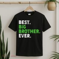 Best Big Brother Ever Older Sibling T-Shirt thumb 2