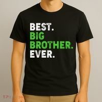 Best Big Brother Ever Older Sibling T-Shirt thumb 3