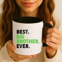 Best Big Brother Ever Older Sibling Coffee Mug thumb 3