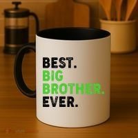 Best Big Brother Ever Older Sibling Coffee Mug thumb 4