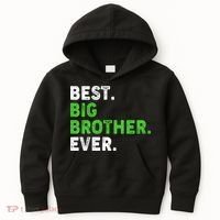 Best Big Brother Ever Older Sibling Kids Hoodie thumb 0