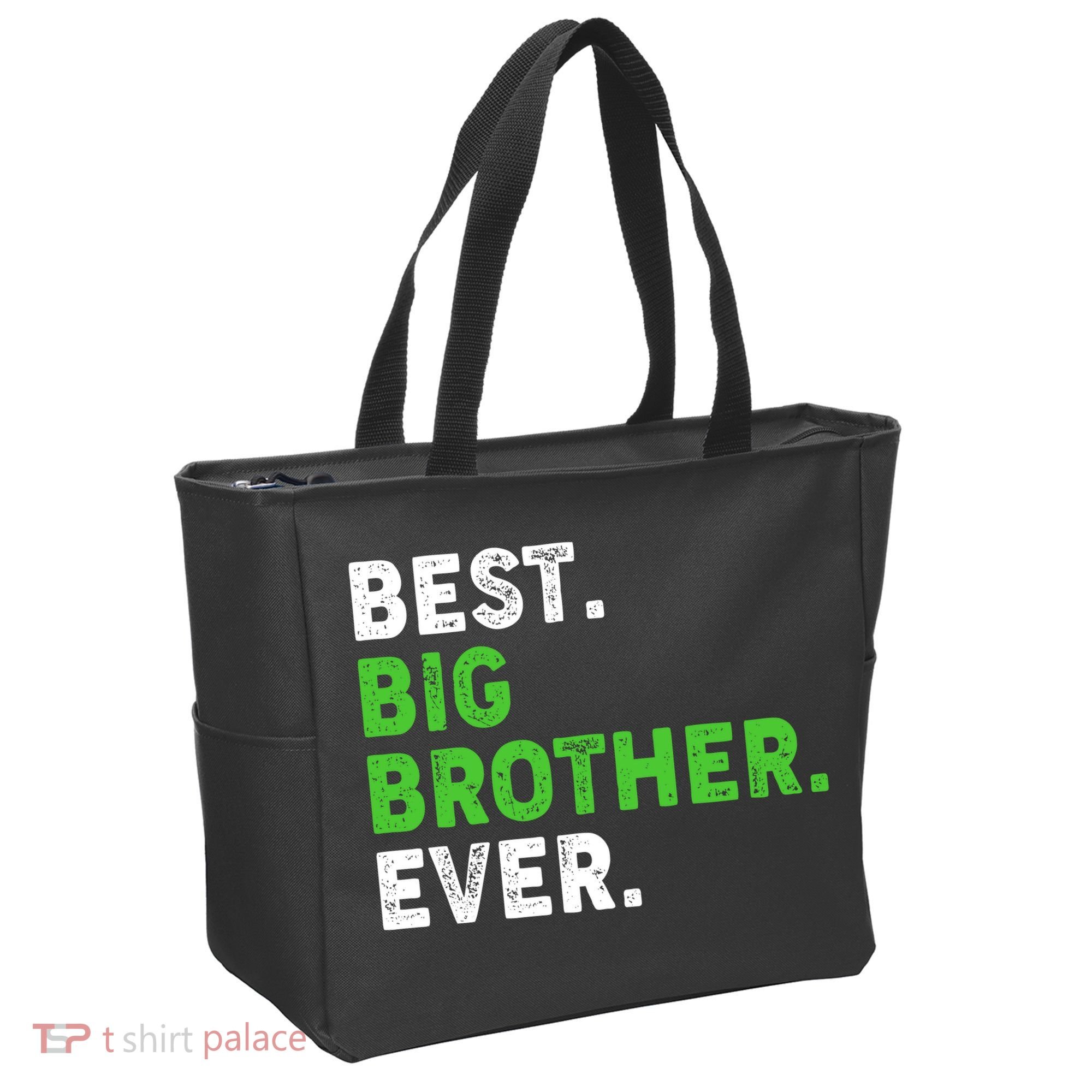 Best Big Brother Ever Older Sibling Tote Bag