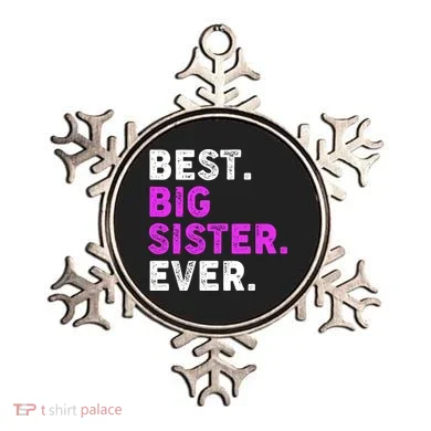 Best Big Sister Ever Older Sibling Ornament