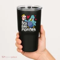 Best Bird Mom Ever Tumbler thumb 2