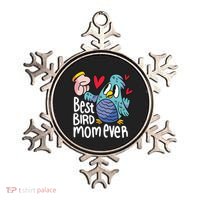 Best Bird Mom Ever Ornament thumb 0