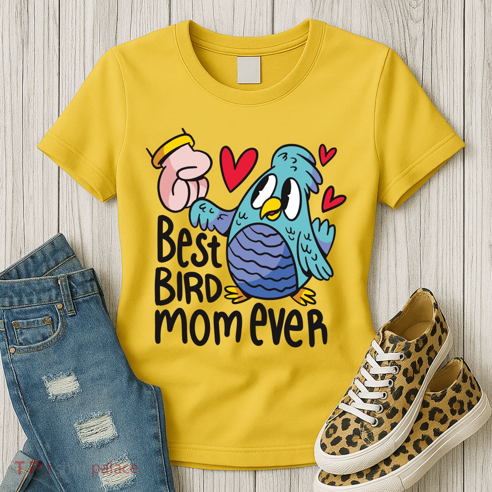 Best Bird Mom Ever Women's T-Shirt