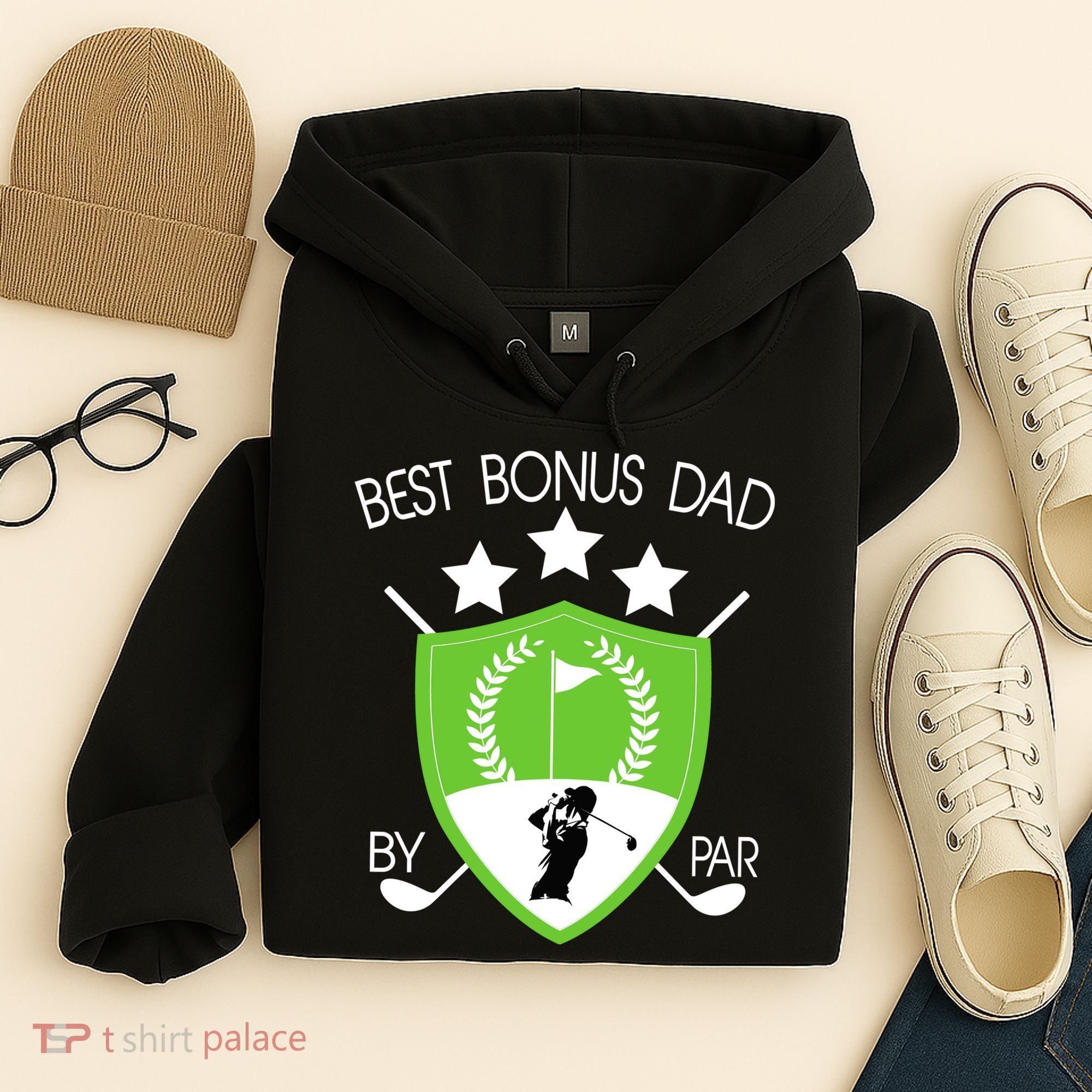 Best Bonus Dad By Par Hoodie