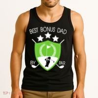 Best Bonus Dad By Par Tank Top thumb 3