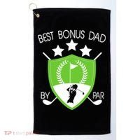 Best Bonus Dad By Par Golf Towel thumb 0