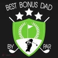 Best Bonus Dad By Par Kids Long Sleeve Shirt thumb 2