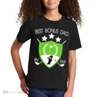 Best Bonus Dad By Par Kids T-Shirt thumb 2