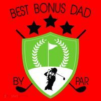 Best Bonus Dad By Par Santa Hat thumb 1