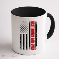 Best Bonus Dad Ever Distressed US Flag Coffee Mug thumb 1