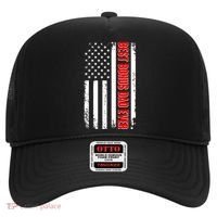 Best Bonus Dad Ever Distressed US Flag Hat thumb 0
