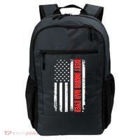 Best Bonus Dad Ever Distressed US Flag Backpack thumb 0