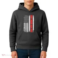 Best Bonus Dad Ever Distressed US Flag Kids Hoodie thumb 4