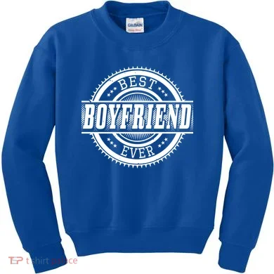 Best Boyfriend Ever Kids Sweatshirt