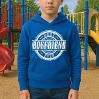 Best Boyfriend Ever Kids Hoodie thumb 2