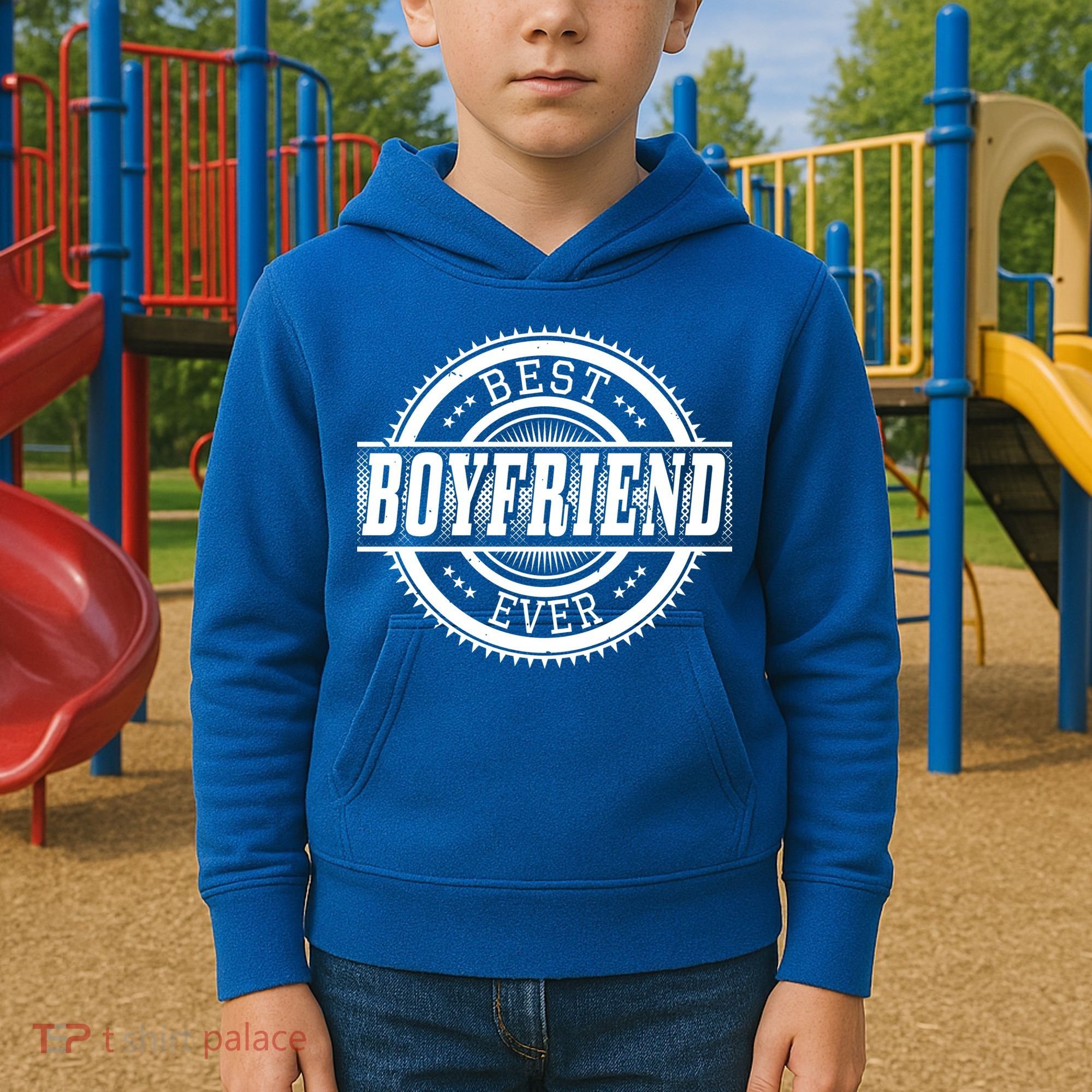 Best Boyfriend Ever Kids Hoodie