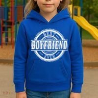 Best Boyfriend Ever Kids Hoodie thumb 3