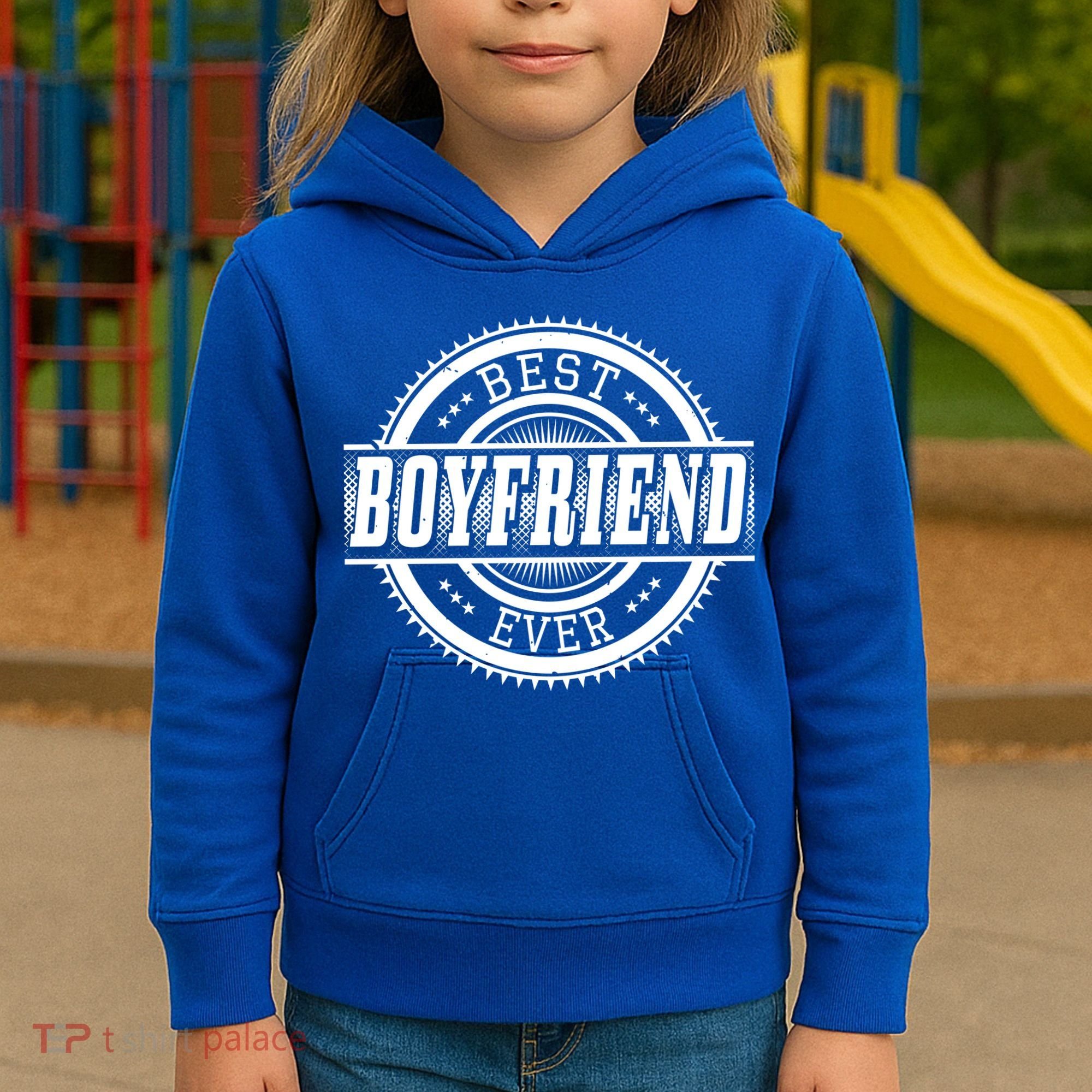 Best Boyfriend Ever Kids Hoodie