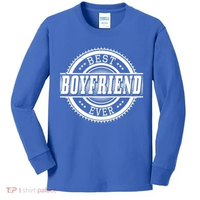 Best Boyfriend Ever Kids Long Sleeve Shirt