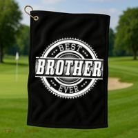 Best Brother Ever Golf Towel thumb 1